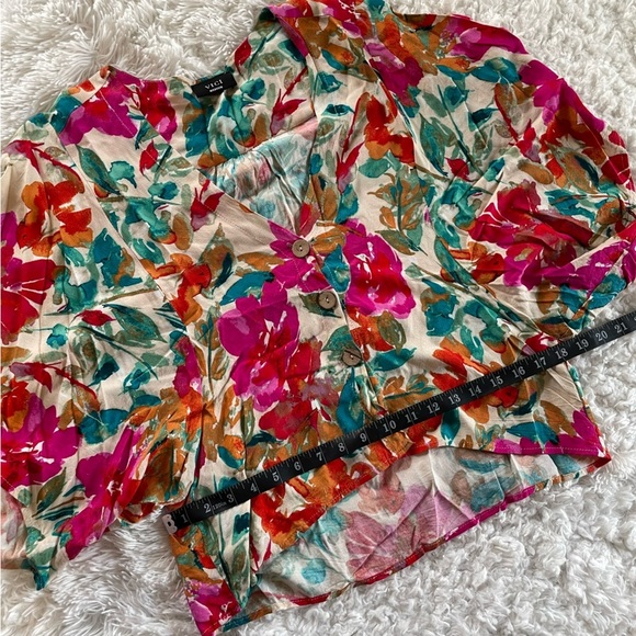 Vici Tropicana Floral Kimono Top, size medium - Picture 11 of 12